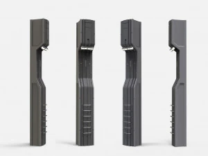 Sci-fi architecture kitbash 35 3D Model