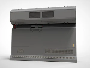 Sci-fi architecture kitbash 35 3D Model