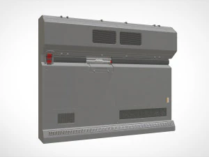 Sci-fi architecture kitbash 35 3D Model