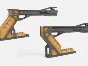 Sci fi modular environment 10 3D Model
