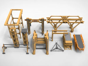 Środowisko modułowe Sci Fi 17 Model 3D