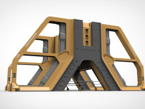 Sci Fi Modular Environment 17 Modèle 3D