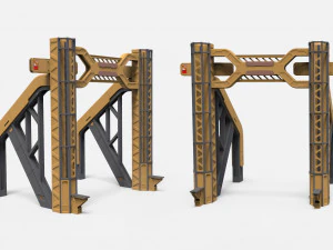 Środowisko modułowe Sci Fi 17 Model 3D