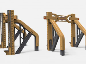 Środowisko modułowe Sci Fi 17 Model 3D