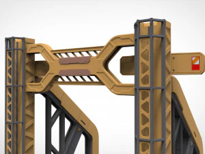 Środowisko modułowe Sci Fi 17 Model 3D