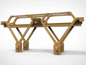 Środowisko modułowe Sci Fi 17 Model 3D