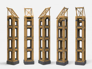 Środowisko modułowe Sci Fi 17 Model 3D