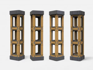 Środowisko modułowe Sci Fi 17 Model 3D