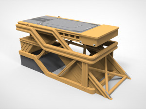 Sci Fi Modular Environment 17 Modèle 3D