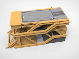 Środowisko modułowe Sci Fi 17 Model 3D