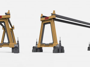 Środowisko modułowe Sci Fi 17 Model 3D