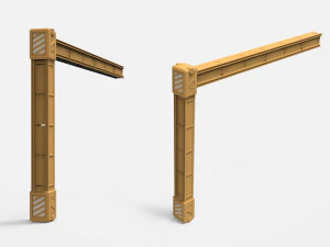 Środowisko modułowe Sci Fi 17 Model 3D