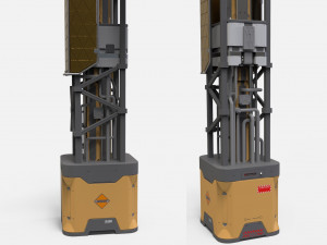 Sci fi antenna 7 Modello 3D