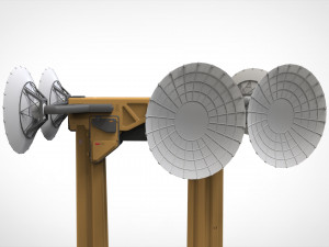 Sci fi antenna 7 Modello 3D