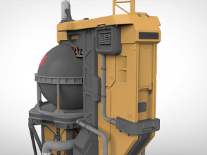 Sci-fi storage tank 2 Modelo 3D