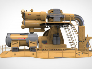 Sci fi generator 2 3D Model