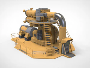 विज्ञान कथा जनरेटर 2 3D मॉडल