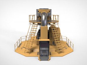 Sci fi generator 2 3D Model