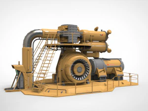 विज्ञान कथा जनरेटर 2 3D मॉडल