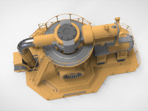 Sci fi generator 2 3D Model