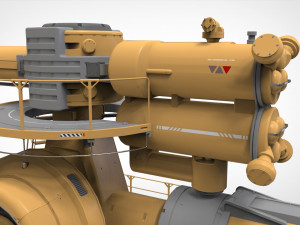 Sci fi generator 2 3D Model
