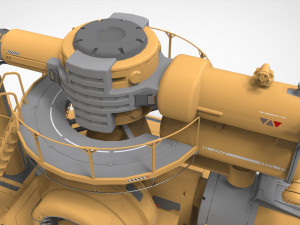 Sci fi generator 2 3D Model