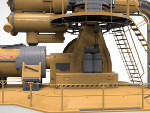 Sci fi generator 2 3D Model