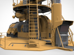 Sci fi generator 2 3D Model