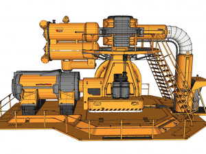 Sci fi generator 2 3D Model