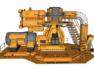 विज्ञान कथा जनरेटर 2 3D मॉडल