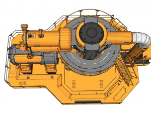 Sci fi generator 2 3D Model
