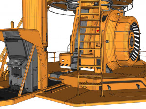 Sci fi generator 2 3D Model
