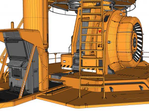 विज्ञान कथा जनरेटर 2 3D मॉडल