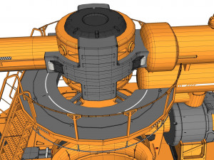 Sci fi generator 2 3D Model