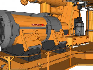 विज्ञान कथा जनरेटर 2 3D मॉडल