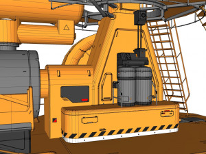 Sci fi generator 2 3D Model