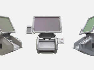 Sci fi terminal 1 3D Model