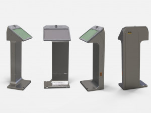 Sci fi terminal 1 Modelo 3D