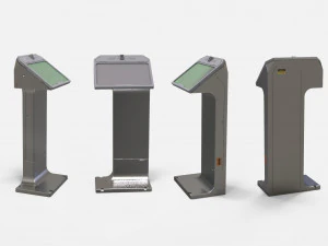 Sci fi terminal 1 3D Model