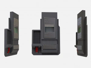 Sci fi terminal 1 3D Model