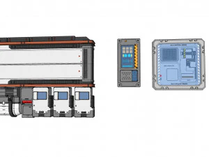 Sci fi terminal 1 3D Model
