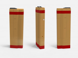 Sci-fi Architecture kitbash 37 Modelo 3D