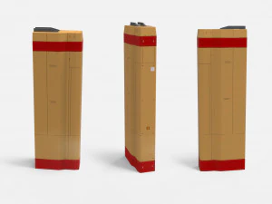 Kitbash o architekturze science-fiction 37 Model 3D