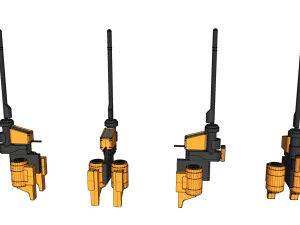 Kitbash o architekturze science-fiction 37 Model 3D