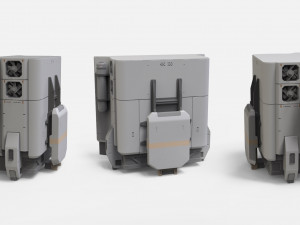 Sci-fi Architecture kitbash 38 3D मॉडल