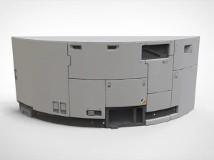 Sci-fi Architecture kitbash 38 3D Model
