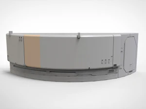 Sci-fi Architecture kitbash 38 3D Model