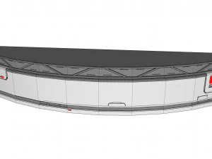 Sci-fi Architecture kitbash 38 3D Model