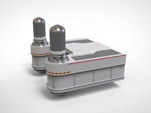 Sci-fi Architecture kitbash 40 Modèle 3D