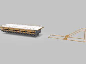 Sci-fi Architecture kitbash 40 3D Model
